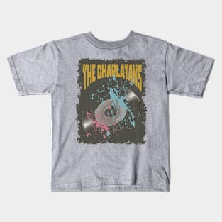 The Charlatans Vintage Vynil Kids T-Shirt